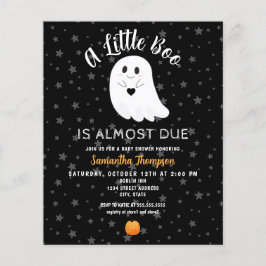 Lámina Baby Shower de Little Boo Budget Halloween