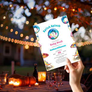 Lámina Baby Shower de verano de Bash Bash Batido por Disp