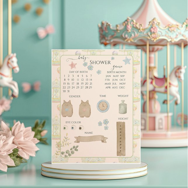 Lámina Baby Shower del parque de diversiones Fairytale Vi (Subido por el creador)