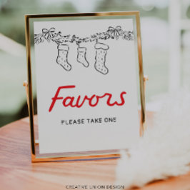 Lámina Baby Shower favorece el Rótulo