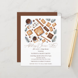 Lámina Baby Shower Neutral De Género De Más Amor De Presu