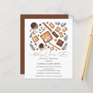 Lámina Baby Shower Neutral De Género De Más Amor De Presu