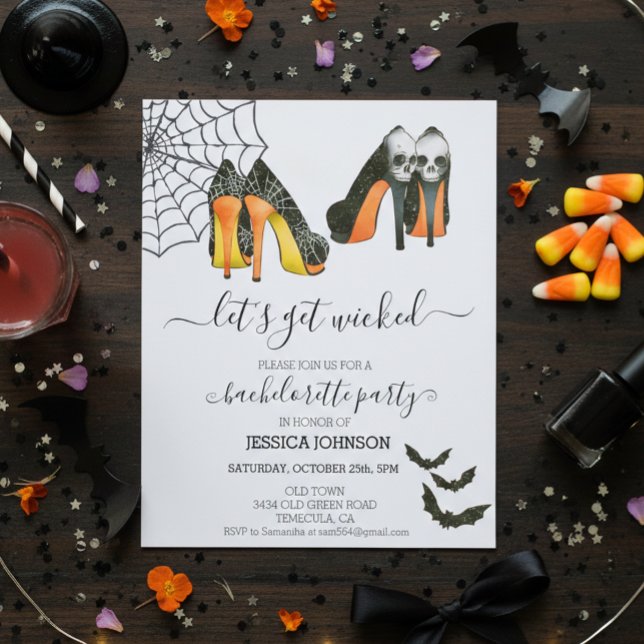 Lámina Bachelorette Vamos a conseguir tacones de wicket (Subido por el creador)