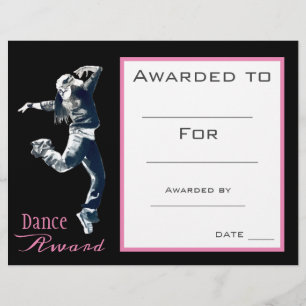 Lámina Bailarina de hip hop chica de danza