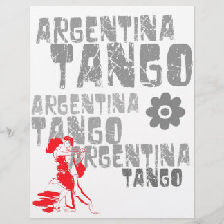 Lámina Baile Tango
