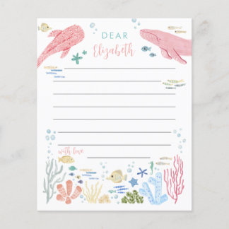 Lámina Bajo el mar, Cápsula del Tiempo de los Animales De