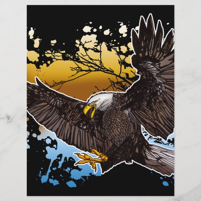 Lámina Bald Eagle (Anverso)