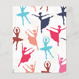Lámina Ballerina Scrapbook Paper