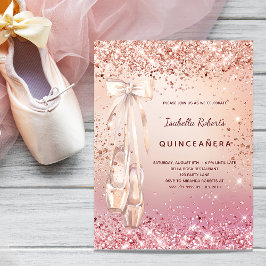 Lámina Baloncesario rosa rosa Quinceanera
