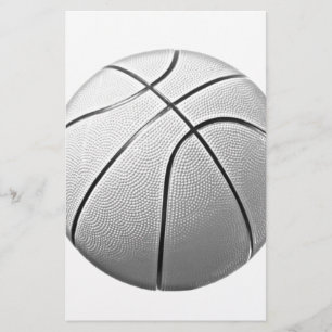 Lámina Baloncesto en blanco y negro