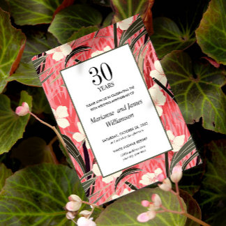 Lámina Bambú Oriental: 30 Aniversario de la Flor Japonesa