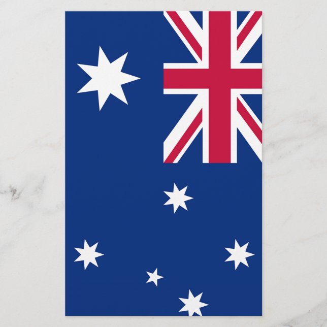Lámina Bandera de Australia (Anverso)