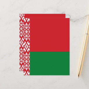Lámina Bandera de Bielorrusia