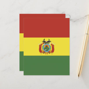 Lámina Bandera de Bolivia