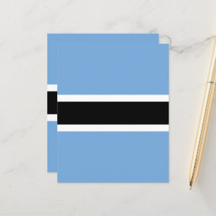 Lámina Bandera de Botsuana