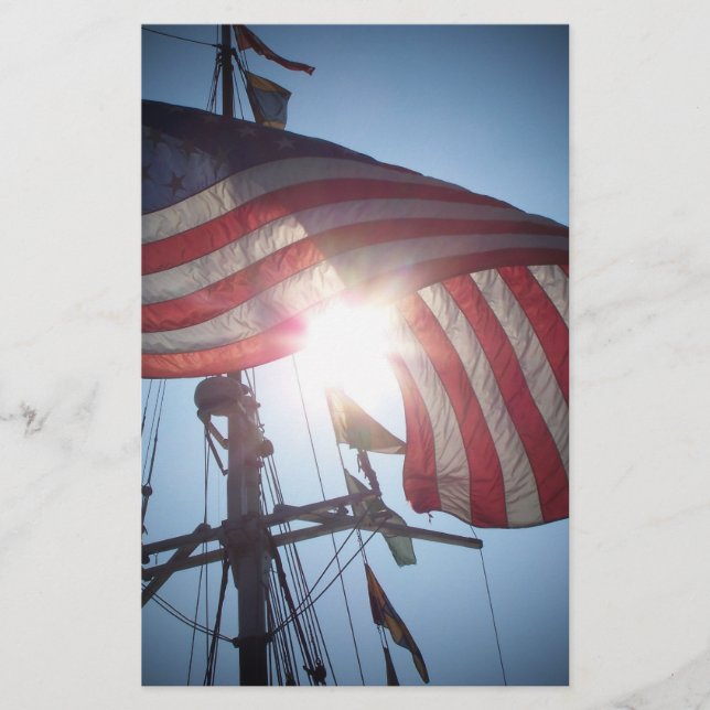 Lámina Bandera de Estados Unidos (Anverso)