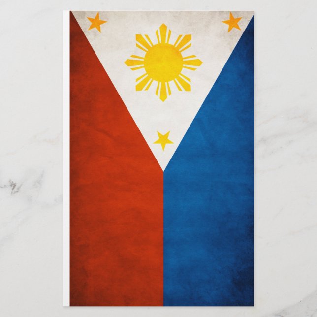 Lámina Bandera de Filipinas (Anverso)