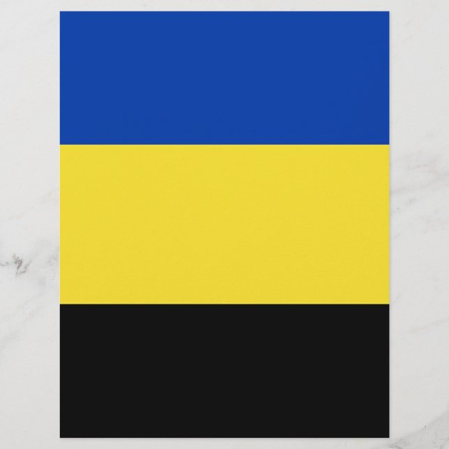 Lámina Bandera de Gelderland (Anverso)