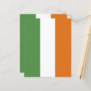 Lámina Bandera de Irlanda