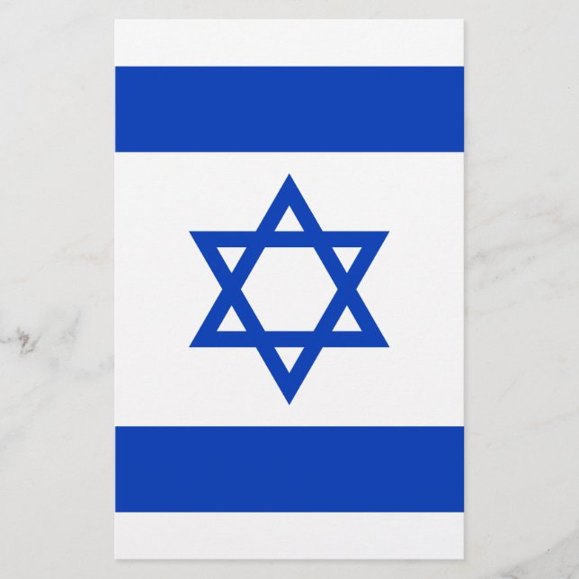 Lámina Bandera de Israel (Anverso)