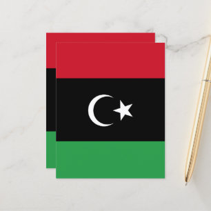 Lámina Bandera de Libia