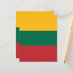 Lámina Bandera de Lituania