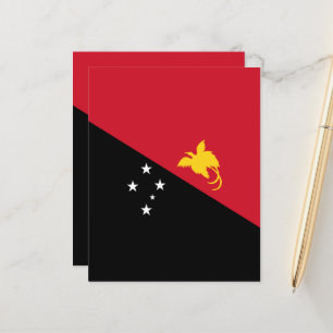 Lámina Bandera de Papúa Nueva Guinea
