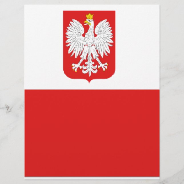 Lámina bandera de polo (Anverso)