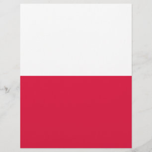 Lámina Bandera de Polonia