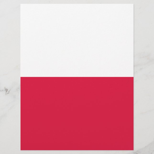 Lámina Bandera de Polonia (Anverso)