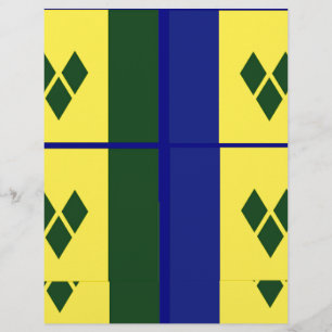 Lámina Bandera de San Vicente
