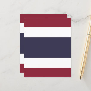 Lámina Bandera de Tailandia