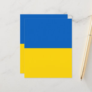 Lámina Bandera de Ucrania
