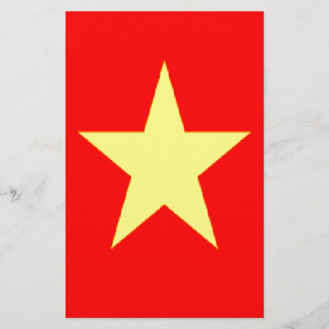 Lámina bandera de vietnam (Anverso)