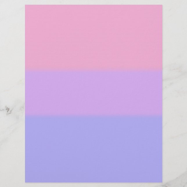 Lámina Bandera del Orgullo Bisexual Caída (Anverso)