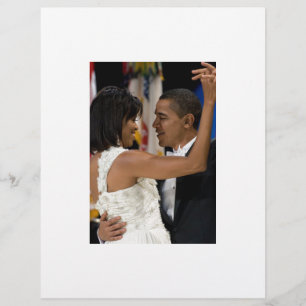 Lámina Barack y Michelle Obama