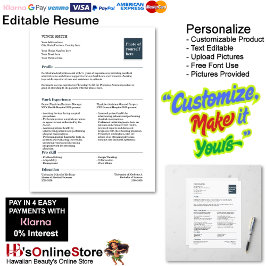 Lámina Basic Resume Template Design Easy Photo Job Search