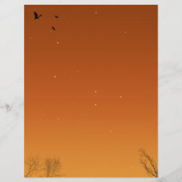 Lámina Batallas y árboles de Halloween