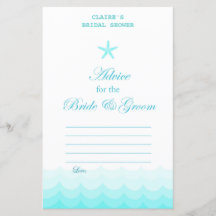 Beach Bridal Shower Game, Náutica, Sirenita