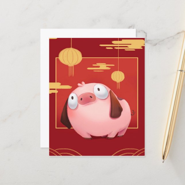 Lámina Beagle Pig_Pig Lover (Anverso/Reverso In Situ)