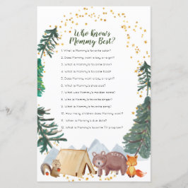 Lámina Bearly Wait Baby Shower que conoce a mamá mejor ju