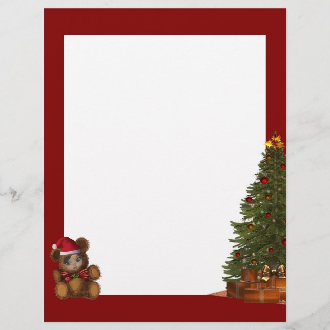 Lámina Beary Merry Christmas Lethead (Anverso)
