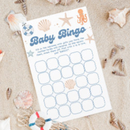 Lámina Bebé a bordo Juego de Bingo Bebé Baby Shower