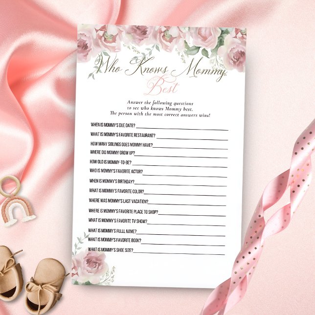 Lámina Bebé chica en Bloom Baby Shower que conoce a mamá (Subido por el creador)