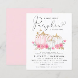 Lámina Bebé de calabaza de presupuesto Flor Bebé Chica Vi