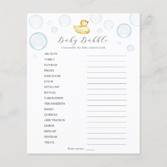 Lámina Bebé de duelo de goma (Anverso)