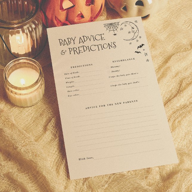 Lámina Bebé de Halloween está preparando juego de predicc (Subido por el creador)
