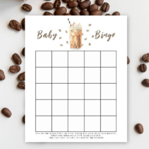 Lámina Bebé está preparando café Bebé ducha bingo
