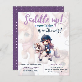 Lámina Bebé moto de ropa ducha motociclista en camino