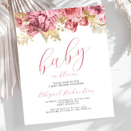 Lámina Bebé presupuestal en florín Chicas rosados